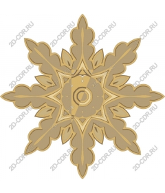 Golden Snowflake