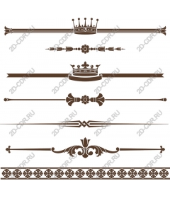  Elegant set of decorations