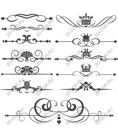 Коллекция Ornate Borders - Элегантные декоративные элементы