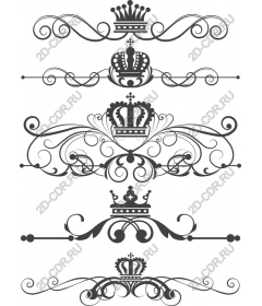  A set of jewelry for the crown