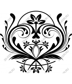 The work of "Floral heart"