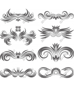  Elegant set of decorations