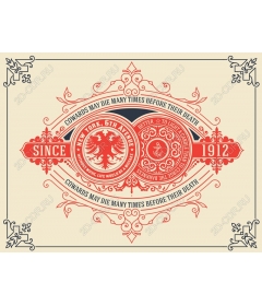 Vintage emblem - 1912