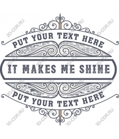 Vintage ornaments - it makes me Shine