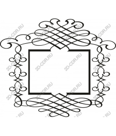 Elegant decorative frame