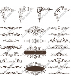  Elegant set of decorations