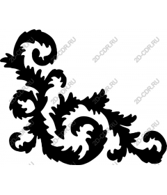  Elegant ornamental curl