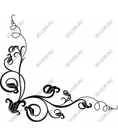  Elegant floral corner