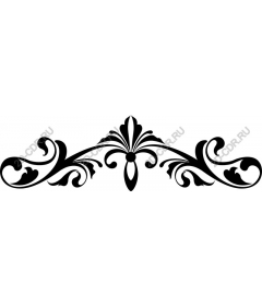  Elegant floral pattern