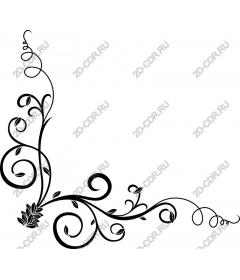  Elegant floral corner