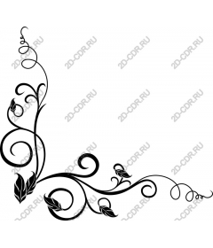  Elegant floral corner