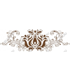  Elegant floral vine