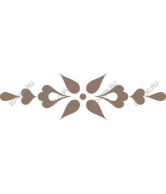  Elegant floral divider