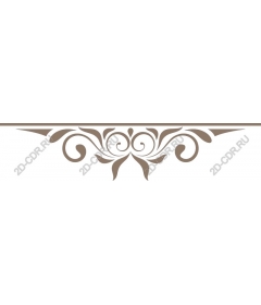  Elegant floral pattern