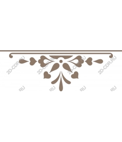 Elegant floral heart