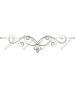  Elegant decorative ornament