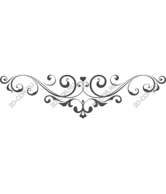  Elegant flourish