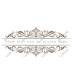 Exquisite decorative frame