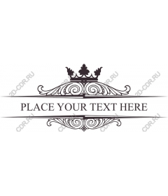 Exquisite frame-crown