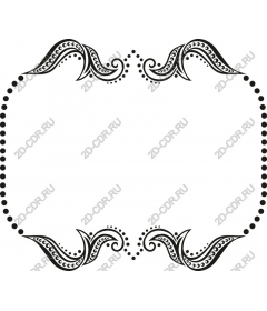  Elegant decorative frame