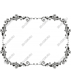  Elegant decorative frame