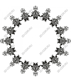  Elegant ornamental circle