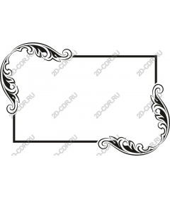  Elegant decorative frame