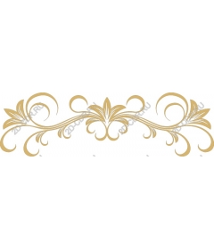  Elegant floral decorative