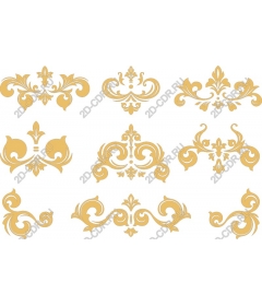 Exquisite Gold Painting Collection