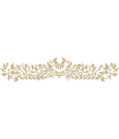 Ornamental Flower Frame