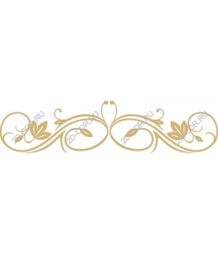  Elegant floral border