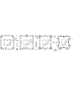  Collection of decorative frames