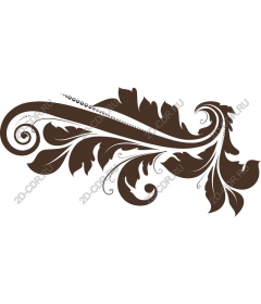  Elegant leaf curl