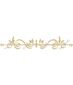  Elegant decorative gold border