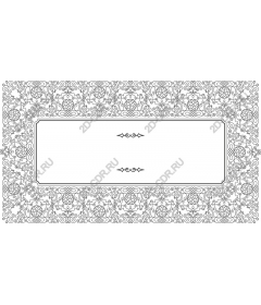 Elegant floral frame
