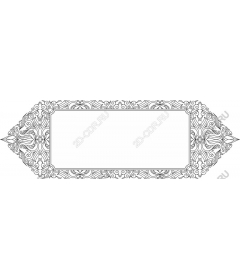 Elegant decorative frame