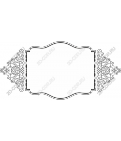  Elegant decorative frame