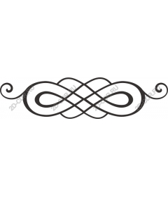  Elegant symmetric ornament