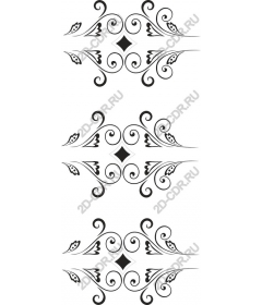  Elegant floral decorative