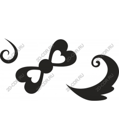  A whimsical set of decor for sweetheart