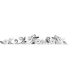 Exquisite floral pattern