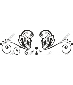  Elegant floral pattern