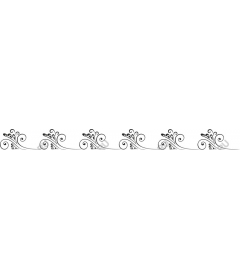  Elegant decorative scroll