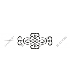  Elegant decorative scroll