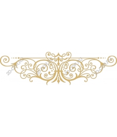 Elegant vintage decorative border