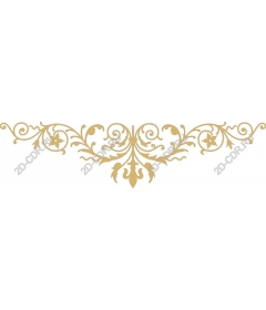  Elegant decorative floral pattern