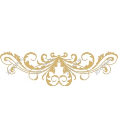  Elegant Golden ornament