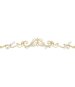  Elegant decorative gold frame