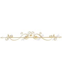  Elegant decorative Flower Divider