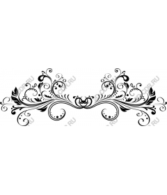  Elegant vintage decorative curl